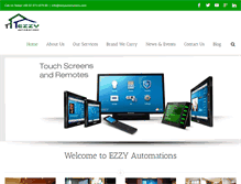 Tablet Screenshot of ezzyautomations.com